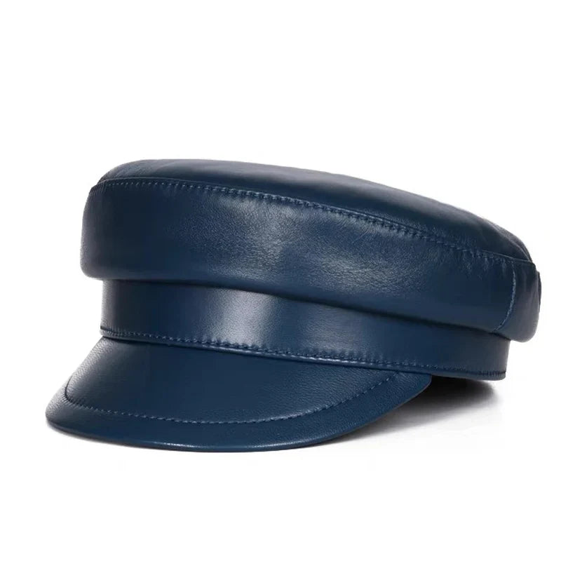 Medford Genuine Leather Sailor Cap