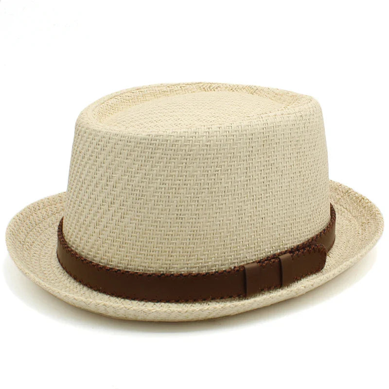 men-women-straw-sun-summer-vintage-retro-porkpie-hat
