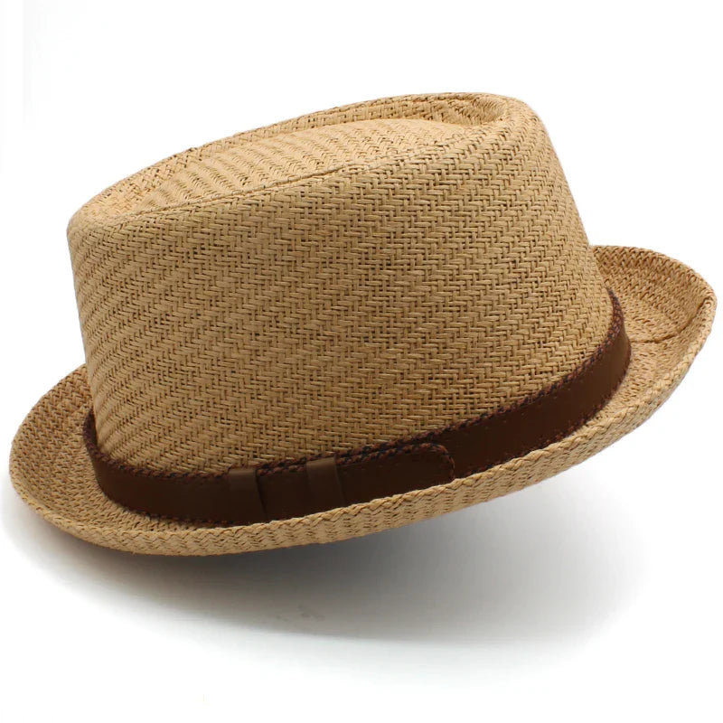 men-women-straw-sun-summer-vintage-retro-porkpie-hat