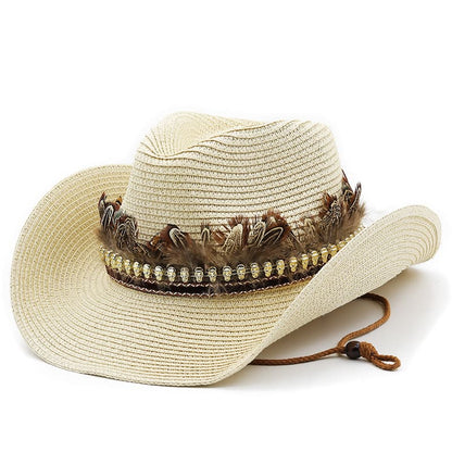 straw-tribal-adjustable-sheriff-western-style-breathable-vegetable-fibre
