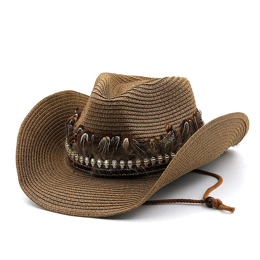 straw-tribal-adjustable-sheriff-western-style-breathable-vegetable-fibre