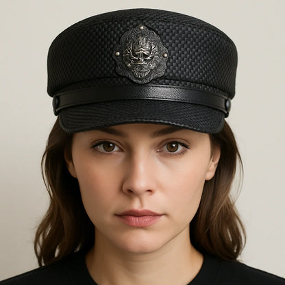 Women-Men-Army-Breton_Fiddler-Hat-pure-authentic-cowskin