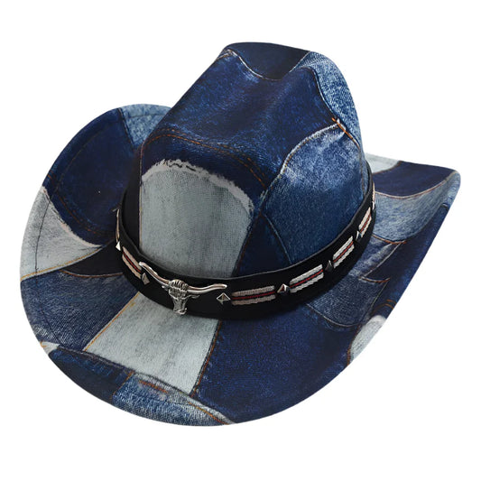 men-women-summer-vintage-patchwork-western-headwear