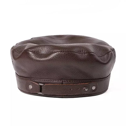 Royal Star Genuine Leather Sailor Cap