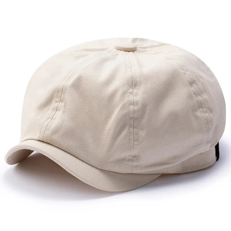 Smith Cotton Oversize Newsboy Hat