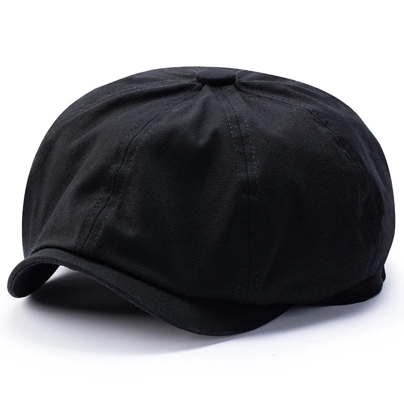 Smith Cotton Oversize Newsboy Hat