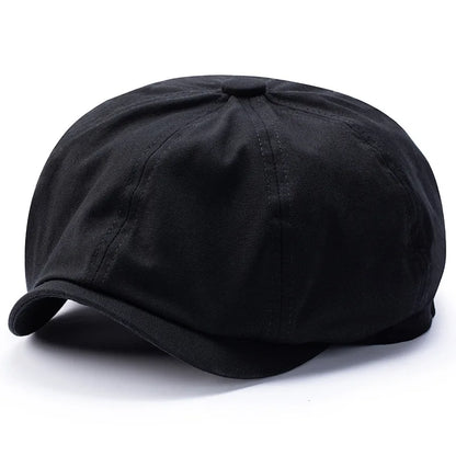Smith Cotton Oversize Newsboy Hat