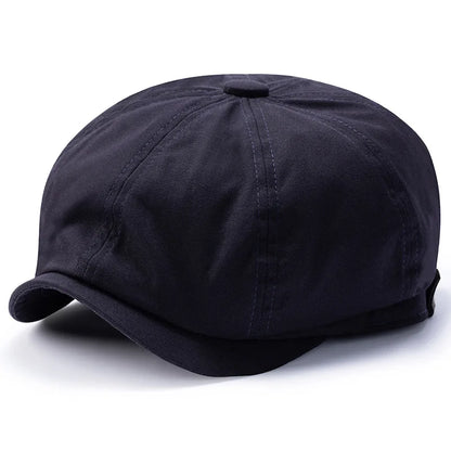 Smith Cotton Oversize Newsboy Hat