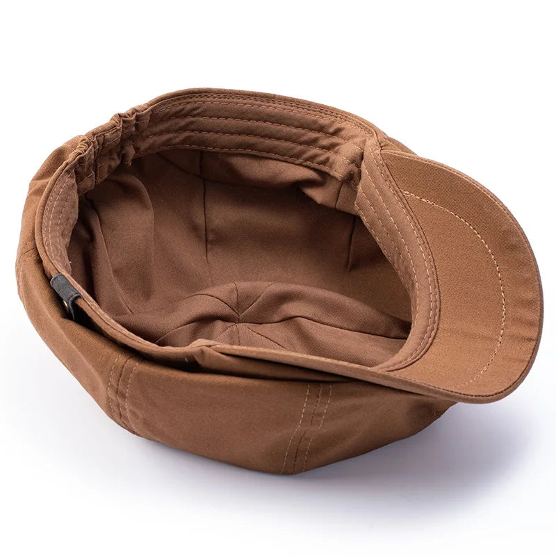 Smith Cotton Oversize Newsboy Hat