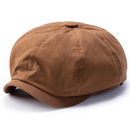 Smith Cotton Oversize Newsboy Hat
