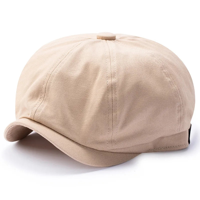Smith Cotton Oversize Newsboy Hat