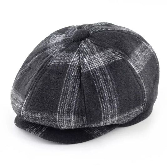 Vermont Tartan Earflaps Newsboy Cap