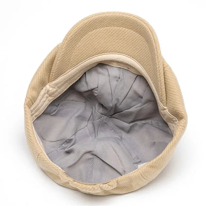 Watson 8-Pannels Plain Newsboy Cap